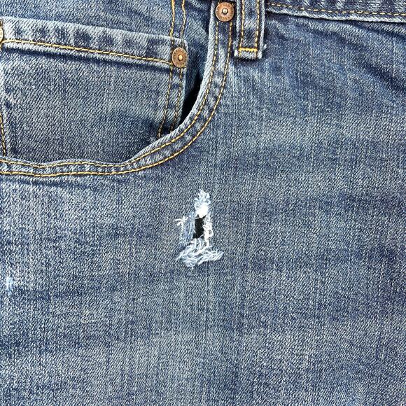 Old Navy Men’s Bootcut Blue Jeans Size 42x32 - Picture 5 of 6